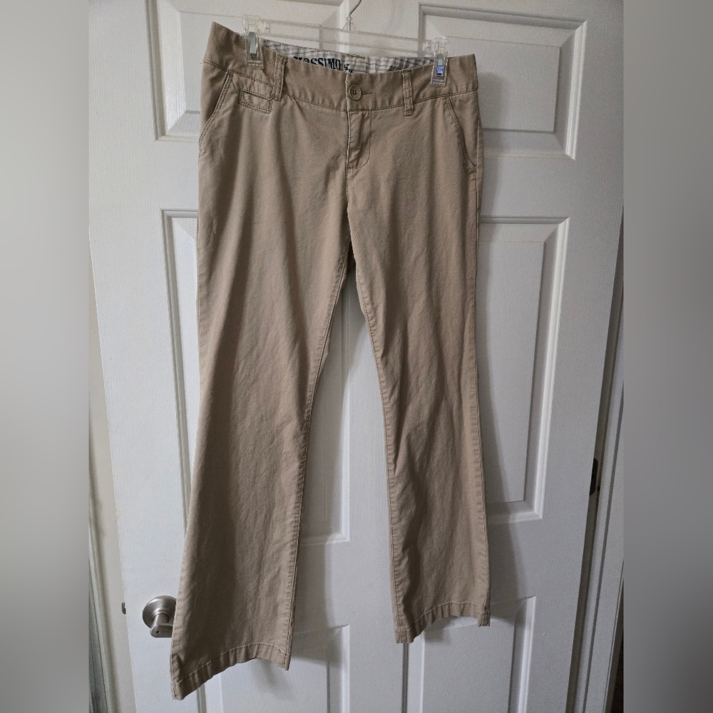 Mossimo Supply Co. Women's Beige/Tan/Khaki Boot Cut Jeans